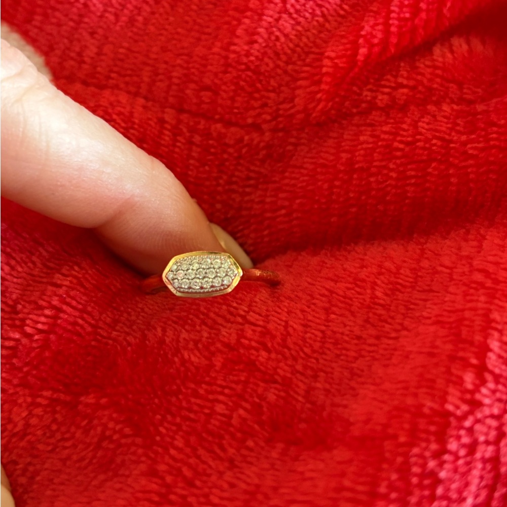 Kendra Scott Gold and Silver Ring
